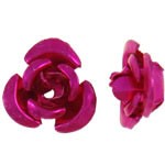 Alloy rose, fuchsia pink, 100 pieces