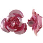 Alloy rose, pink, 100 pieces