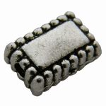 Cast metal bead
