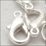 Trigger/lobster clasp, 12 mm