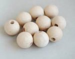 Turkish wooden bead, 14 mm, 100 pieces