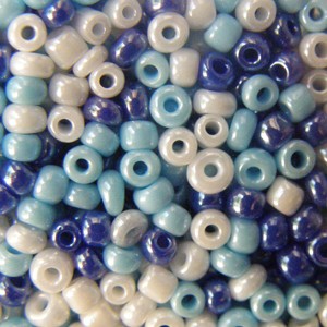 2 mm, seed bead colourmix
