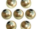 Miracle bead, economical pack, 10 mm, gold, 3ft/ piece!